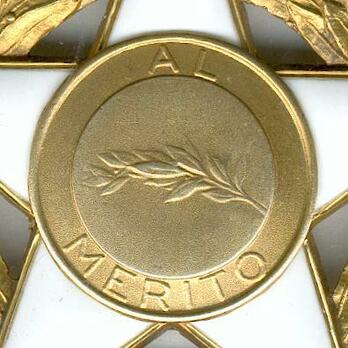 I Class Medal Reverse