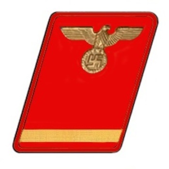 NSDAP Helfer Type IV Gau Level Collar Tabs Obverse