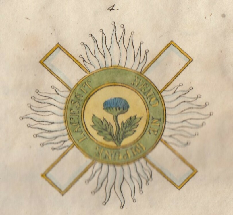 The+most+ancient+and+most+noble+order+of+the+thistle%2c+mantle+star