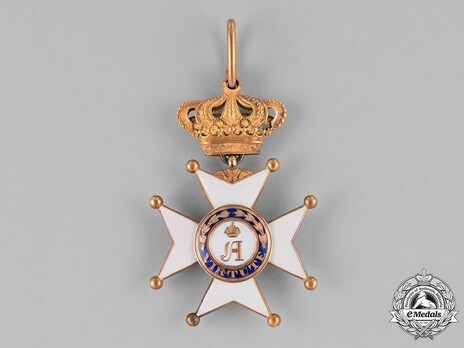 Merit Order of Adolph of Nassau, Civil Division, I Class Commander (in gold) Obverse