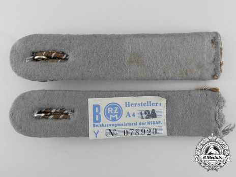 SA Haupttruppführer - SA-Anwärter Type III Shoulder Boards (Regular SA version) Reverse