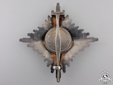 Order of Merit, Type II, Civil Division, I Class Commander Breast Star Reverse