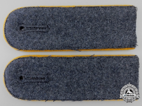 Luftwaffe Flying Troops Enlisted Men Shoulder Boards Reverse