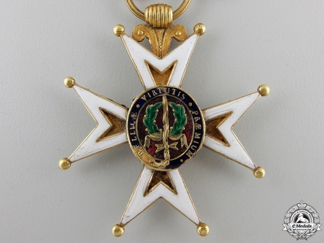 Knight (gold) (1800) (without fleur de lys) Reverse