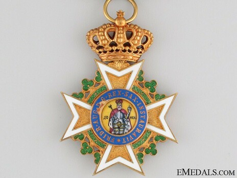 Military Order of St. Henry, Type III, Knight Cross (in gold) Obverse