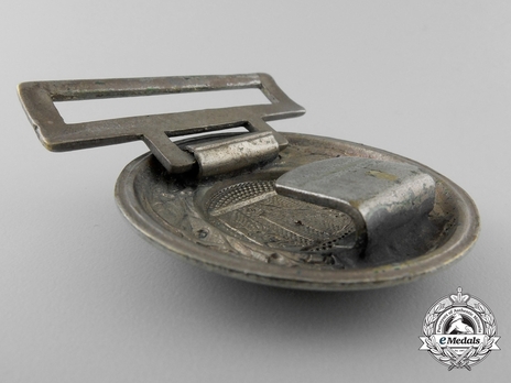 Firefighters Regional Officer Belt Buckle (Saxony version) Reverse