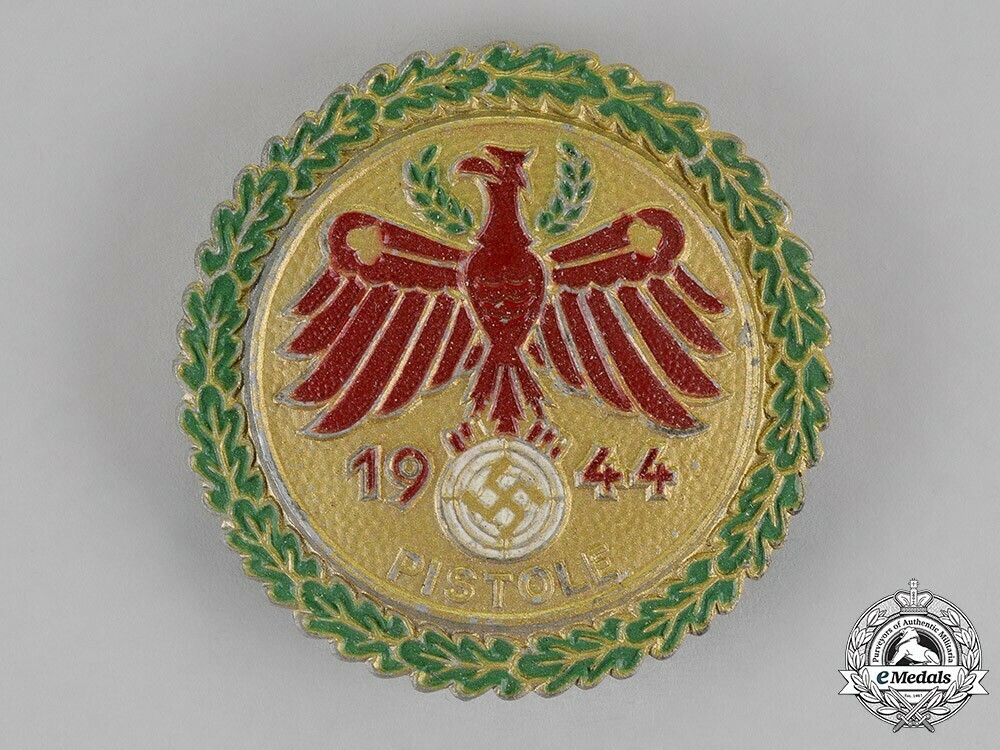 Tyrolean+marksmanship+gau+achievement%2c+type+vii%2c+champion+badge+%28for+pistol%29+1
