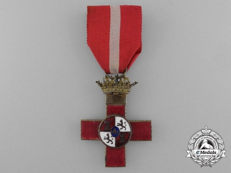 1st Class Cross (red distinction) (bronze gilt) (1938-1939) Obverse