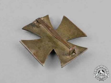 Iron Cross I Class, by Steinhauer & Lück (4, Type A) Reverse