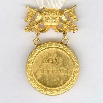 Bene Merenti Medal, Type IX, Gold Medal Reverse