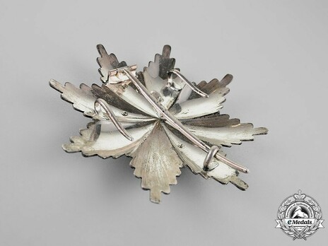 Order of the Phoenix, Type II, Civil Division, Grand Cross Breast Star Reverse