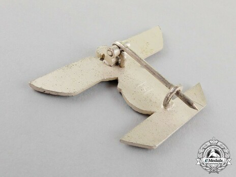 Clasp to the Iron Cross I Class, Type II, by W. Deumer (L/11) Reverse