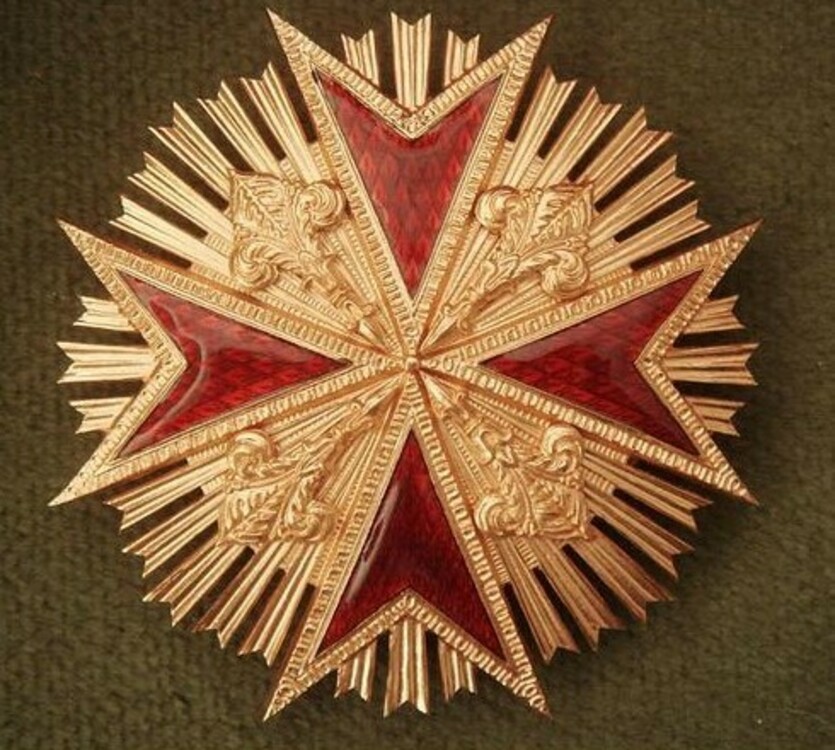 Decorazione cavaliere di giustizia ordine di santo stefano   cav. di giustizia %28croce%2902