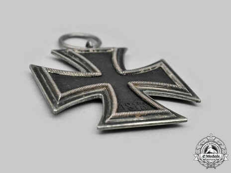 Iron Cross II Class, by Schenkl (Type 2 frame, "27") Reverse