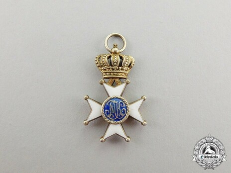 Military Order of Max Joseph, Commander Cross Miniature Obverse