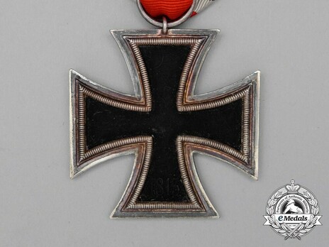 Iron Cross II Class, by Schenkl, #27 (Type 1 frame, "27") Reverse