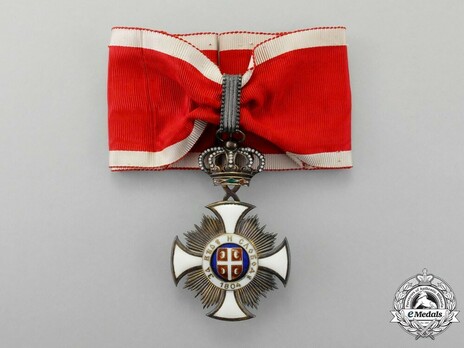 Order of the Star of Karageorg, Civil Division, III Class Obverse