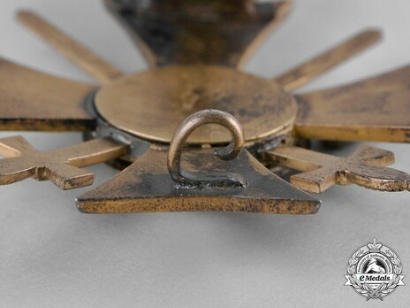 Order of Philip the Magnanimous, Type II, Honour Cross with Swords (with crown) Catch