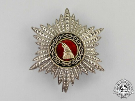 Order of Fidelity, Type II, Grand Officer's Breast Star Obverse