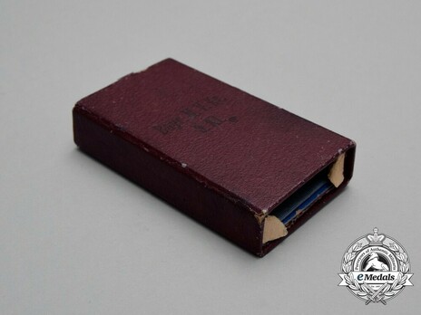 Order of Military Merit, III Class Military Merit Cross Case of Issue Obverse
