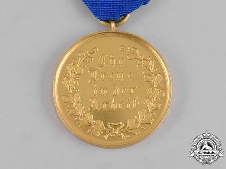 Decoration for Domestic Servants and Labour, Silver Medal Reverse