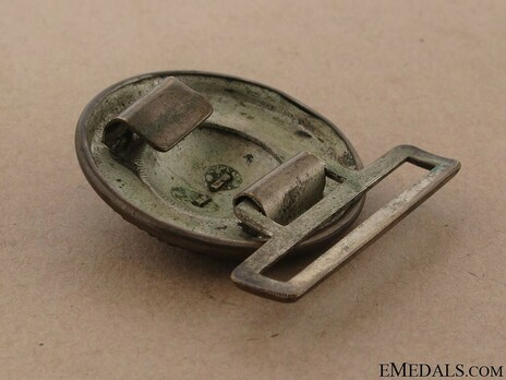 HJ Officer Lower Leader Belt Buckle Type I Reverse