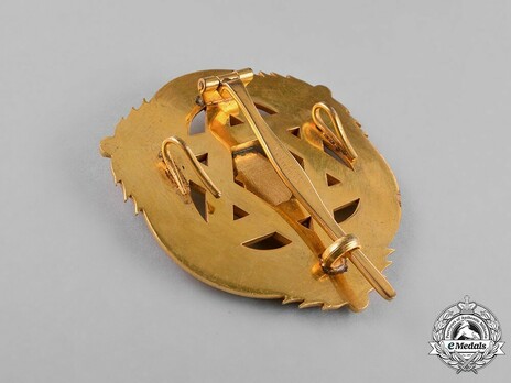 Order of the Queen of Sheba, Grand Cross Breast Star Reverse