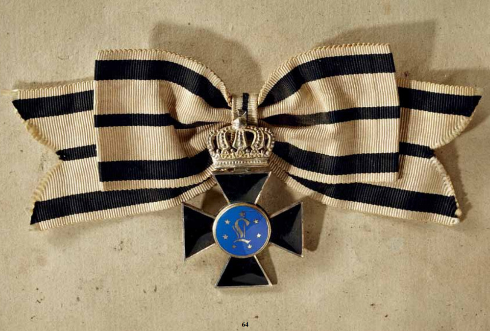 Order+of+louise%2c+type+ii%2c+ii+division+i+class+cross%2c+silver+crown+1865 1879%2c+obv+