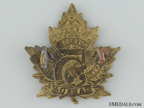 MedalBook - 5th Mounted Rifle Battalion Other Ranks Cap Badge