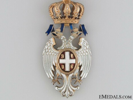 Order of the White Eagle, Type II, Civil Division, III Class Obverse