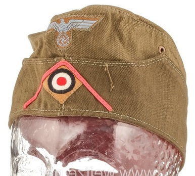 Afrikakorps Heer Armoured Field Cap M35 Profile