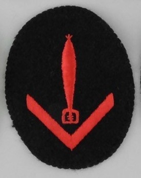 Kriegsmarine Torpedo Gunner Insignia Type I Obverse