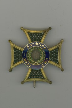 Order of Military Merit, Type III, Grand Cross Breast Star (1870-1889 version) Obverse