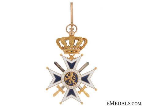 Grand Officer (Military Division, 1892-1970) (Gold by M.J. Goudsmit) Obverse