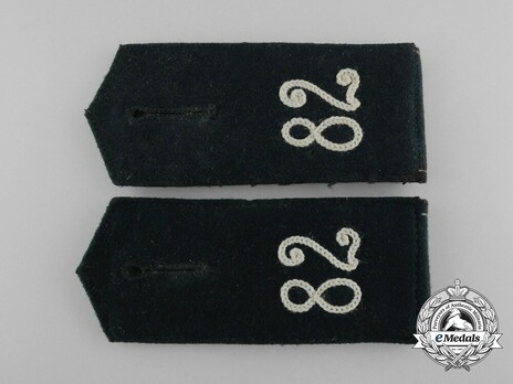 German Army Infantry Enlisted Men 1st Pattern Shoulder Boards Obverse