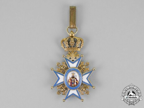 Order of Saint Sava, Type II, III Class Obverse
