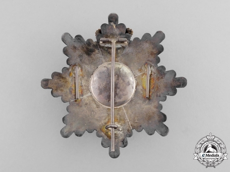 Grand Cross Star of Honour and Merit (1899-1831) Reverse