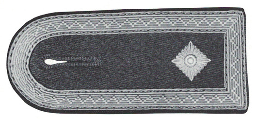 RAD 3rd Pattern Haupttruppführer Shoulder Boards Obverse
