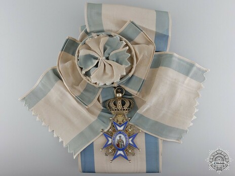 Order of Saint Sava, Type II, I Class Obverse
