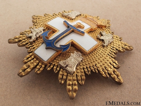 3rd Class Breast Star (white distinction) Obverse