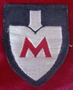 RAD Non-Unit Assignment Duty Station Badges (Meldeamt version) Obverse