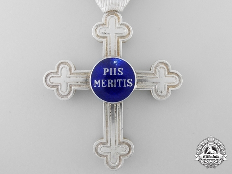 Merit Cross "Piis Meritis" for Military Chaplains, Type III, Civil Division, II Class 