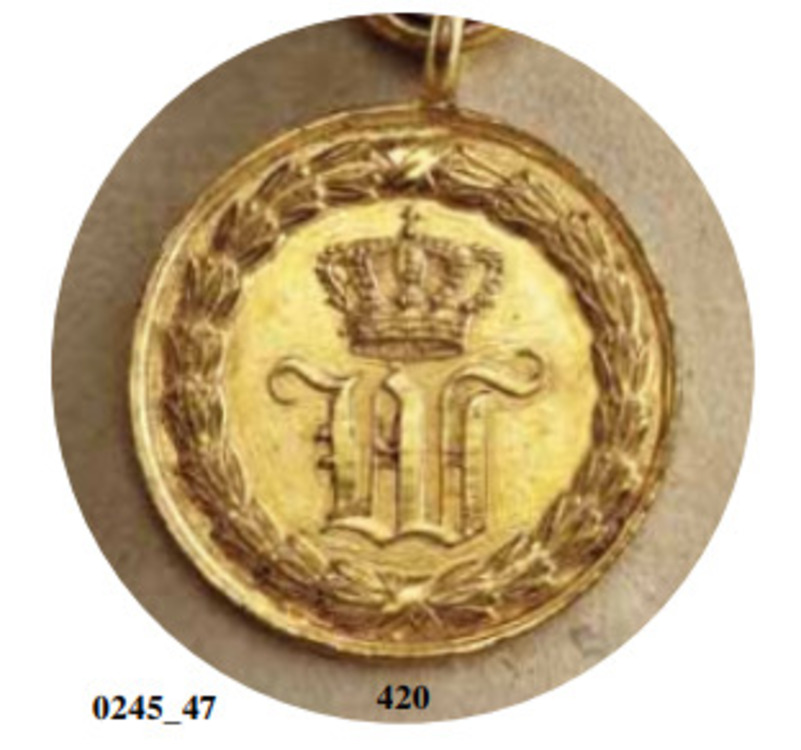 Campaign+medal+for+1793 1815+for+nine+campaigns+%28stamped+ad%29%2c+obv