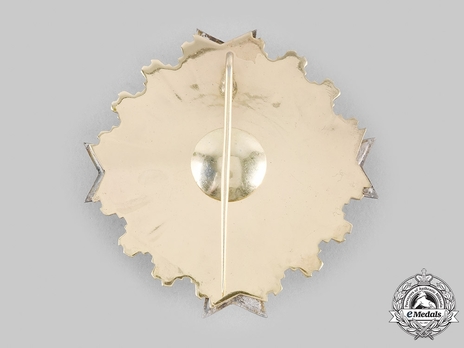 Order of Merit of the National Guard and Police, Grand Cross Breast Star Reverse