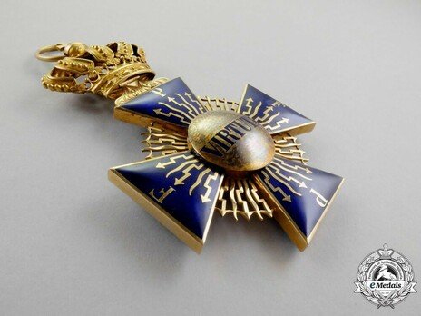 Royal Order of Merit of St. Michael, Grand Cross Reverse