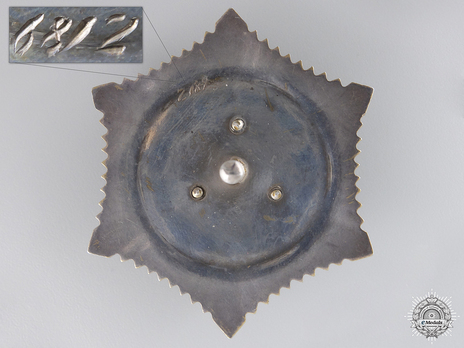 Order of the Polar Star, Type III Reverse