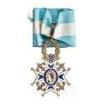 Order of Charles III, Commander's Cross, V model,