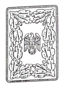 RMBO Post-1943 Generalkommissar Collar Tabs Obverse