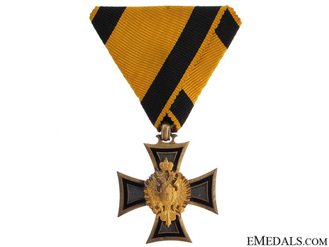 Type III, II Class (for 40 years with gold eagle) Obverse
