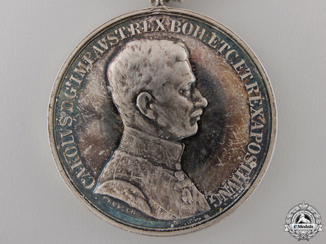 Type IX, I Class Silver Medal Obverse